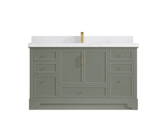 Alys 60 in. W x 22 in. D Single Sink Bathroom Vanity - photo 28