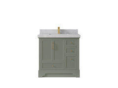 Alys 36 in. W x 22 in. D Center Sink Bathroom Vanity - photo 28