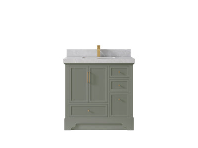 Alys 36 in. W x 22 in. D Center Sink Bathroom Vanity