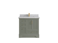 Alys 36 in. W x 22 in. D Center Sink Bathroom Vanity - photo 30