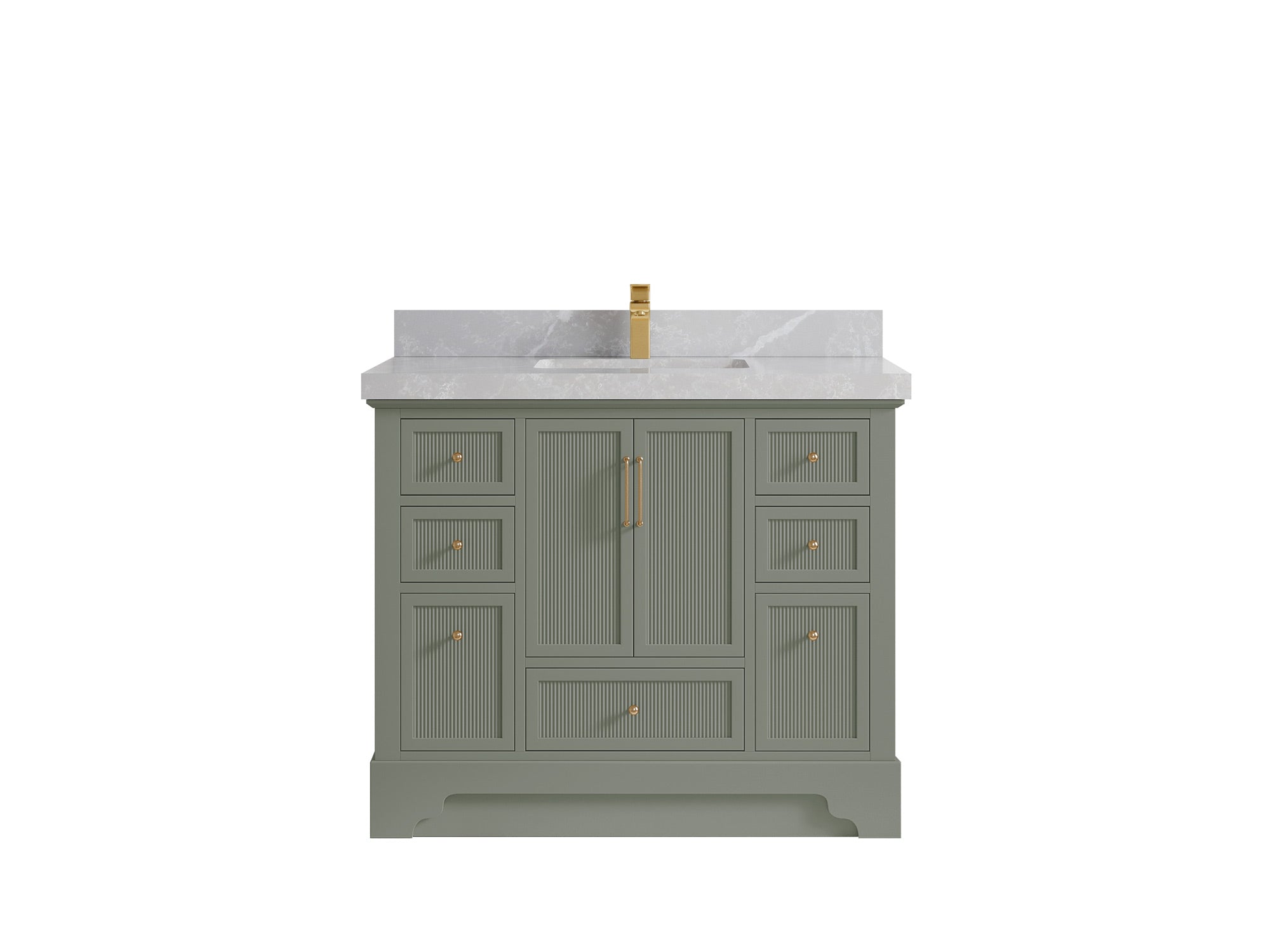 Alys 42 in. W x 22 in. D Single Sink Bathroom Vanity