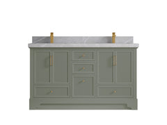 Alys 60 in. W x 22 in. D Double Sink Bathroom Vanity - photo 24