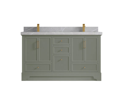 Alys 60 in. W x 22 in. D Double Sink Bathroom Vanity