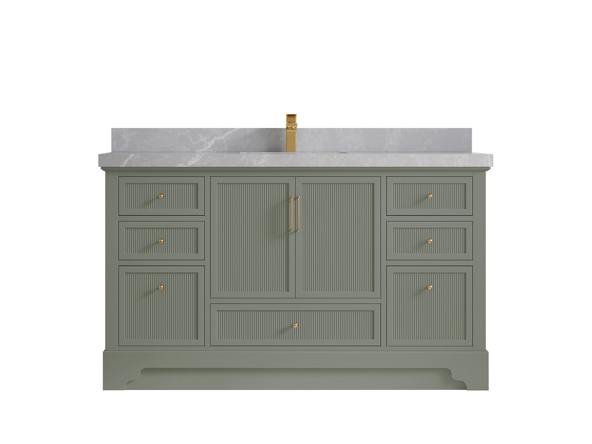 Alys 60 in. W x 22 in. D Single Sink Bathroom Vanity