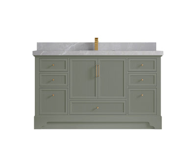 Alys 60 in. W x 22 in. D Single Sink Bathroom Vanity