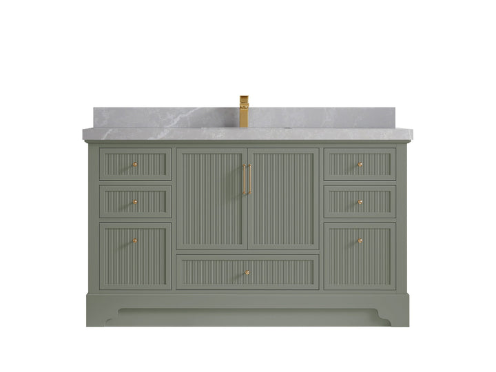 Alys 60 in. W x 22 in. D Single Sink Bathroom Vanity - photo 30
