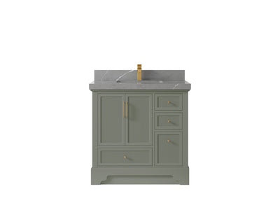 Alys 36 in. W x 22 in. D Center Sink Bathroom Vanity