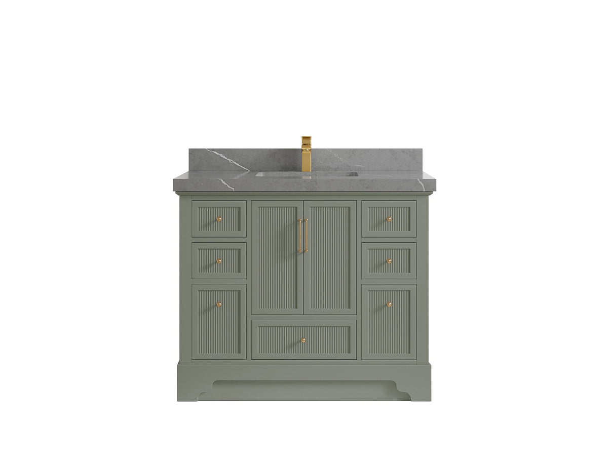 Alys 42 in. W x 22 in. D Single Sink Bathroom Vanity