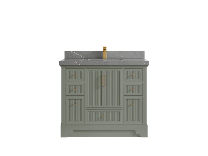 Alys 42 in. W x 22 in. D Single Sink Bathroom Vanity - photo 32