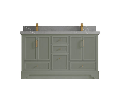 Alys 60 in. W x 22 in. D Double Sink Bathroom Vanity