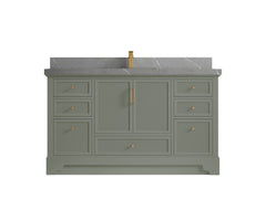 Alys 60 in. W x 22 in. D Single Sink Bathroom Vanity - photo 32