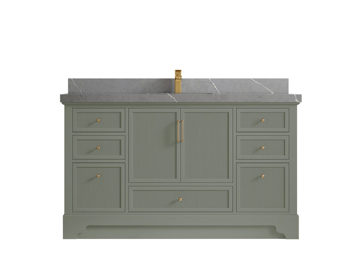 Alys 60 in. W x 22 in. D Single Sink Bathroom Vanity - photo 32