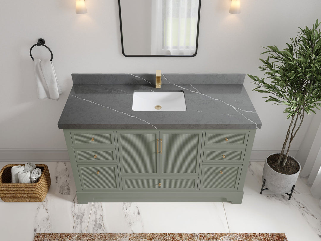 Alys 60 in. W x 22 in. D Single Sink Bathroom Vanity