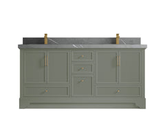 Alys 72 in. W x 22 in. D Double Sink Bathroom Vanity - photo 32