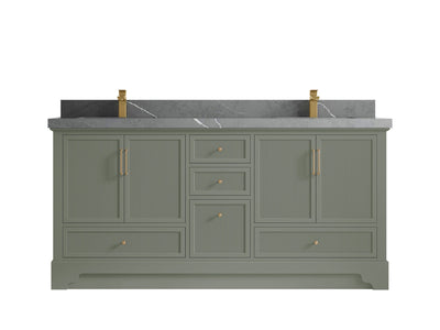 Alys 72 in. W x 22 in. D Double Sink Bathroom Vanity