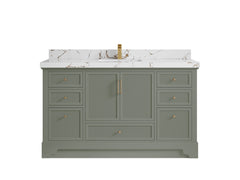 Alys 60 in. W x 22 in. D Single Sink Bathroom Vanity - photo 34