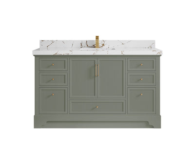 Alys 60 in. W x 22 in. D Single Sink Bathroom Vanity