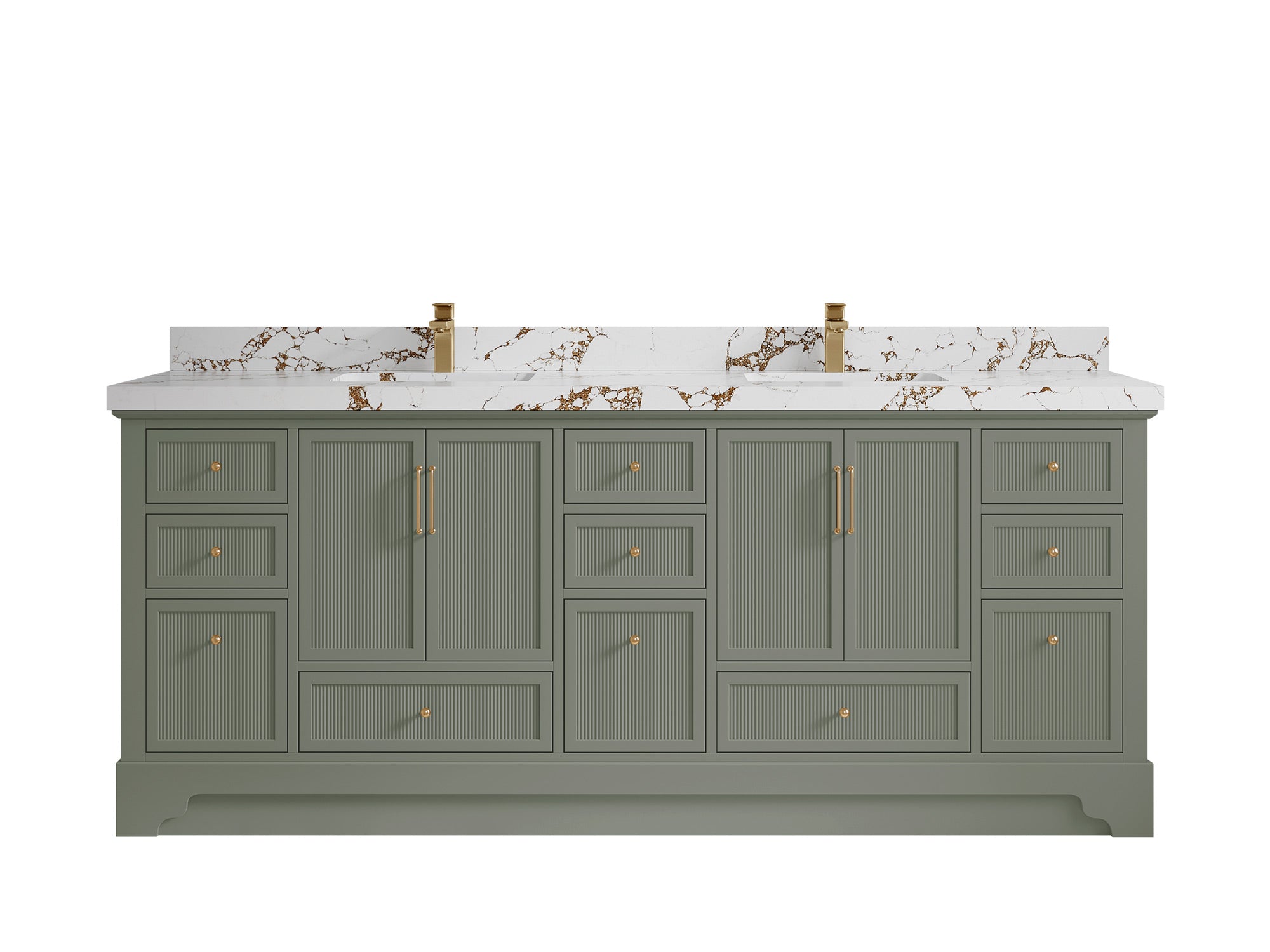 Alys 84 in. W x 22 in. D Double Sink Bathroom Vanity