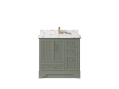 Alys 36 in. W x 22 in. D Center Sink Bathroom Vanity - photo 32