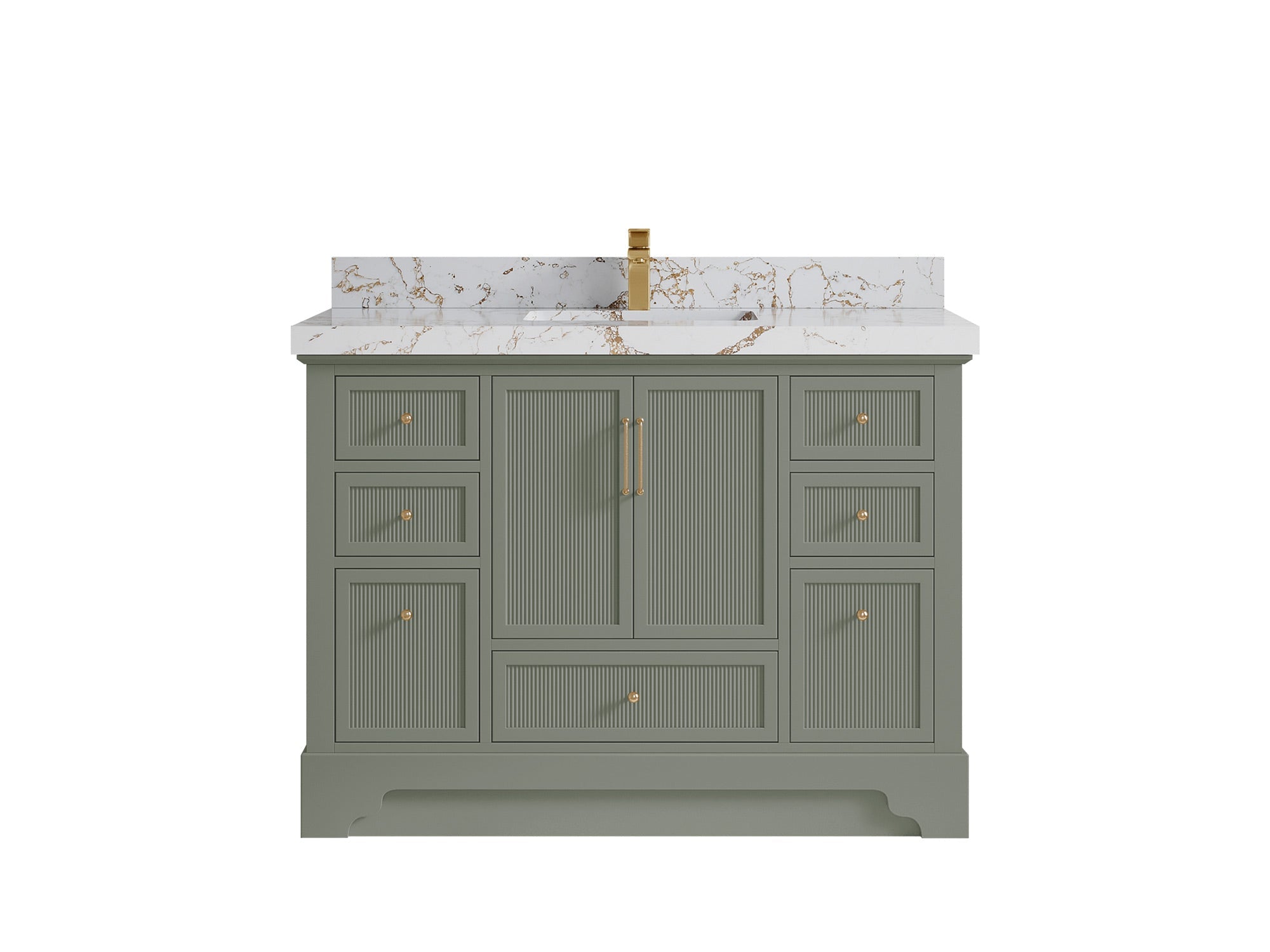 Alys 48 in. W x 22 in. D Single Sink Bathroom Vanity