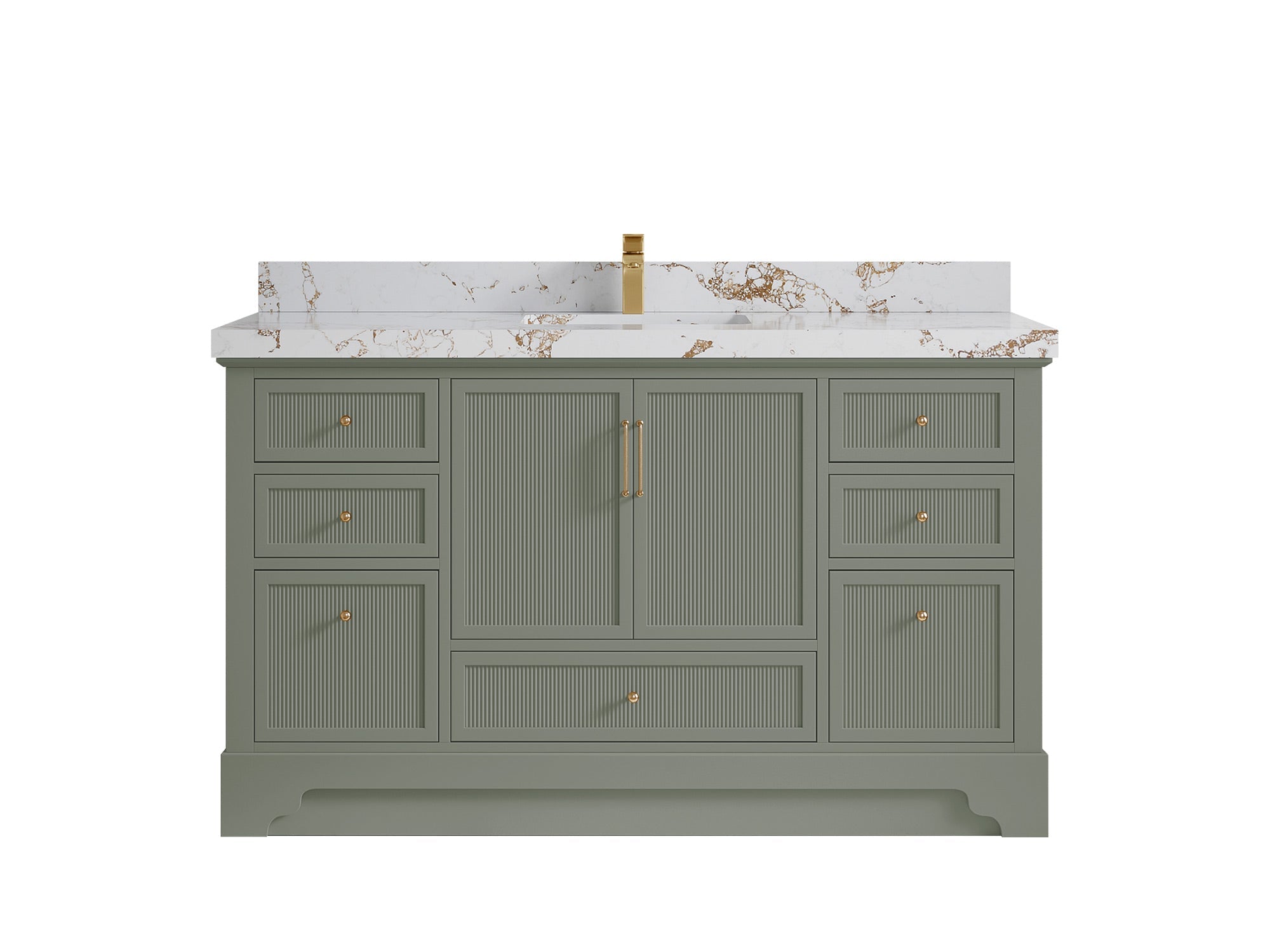 Alys 60 in. W x 22 in. D Single Sink Bathroom Vanity