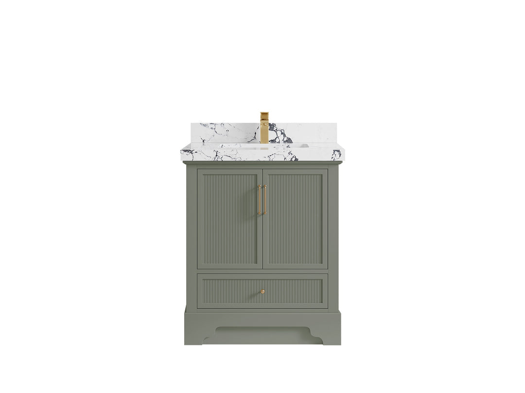 Alys 30 in. W x 22 in. D Single Sink Bathroom Vanity