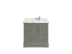 Alys 36 in. W x 22 in. D Right Offset Sink Bathroom Vanity - photo 38