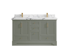Alys 60 in. W x 22 in. D Double Sink Bathroom Vanity - photo 42