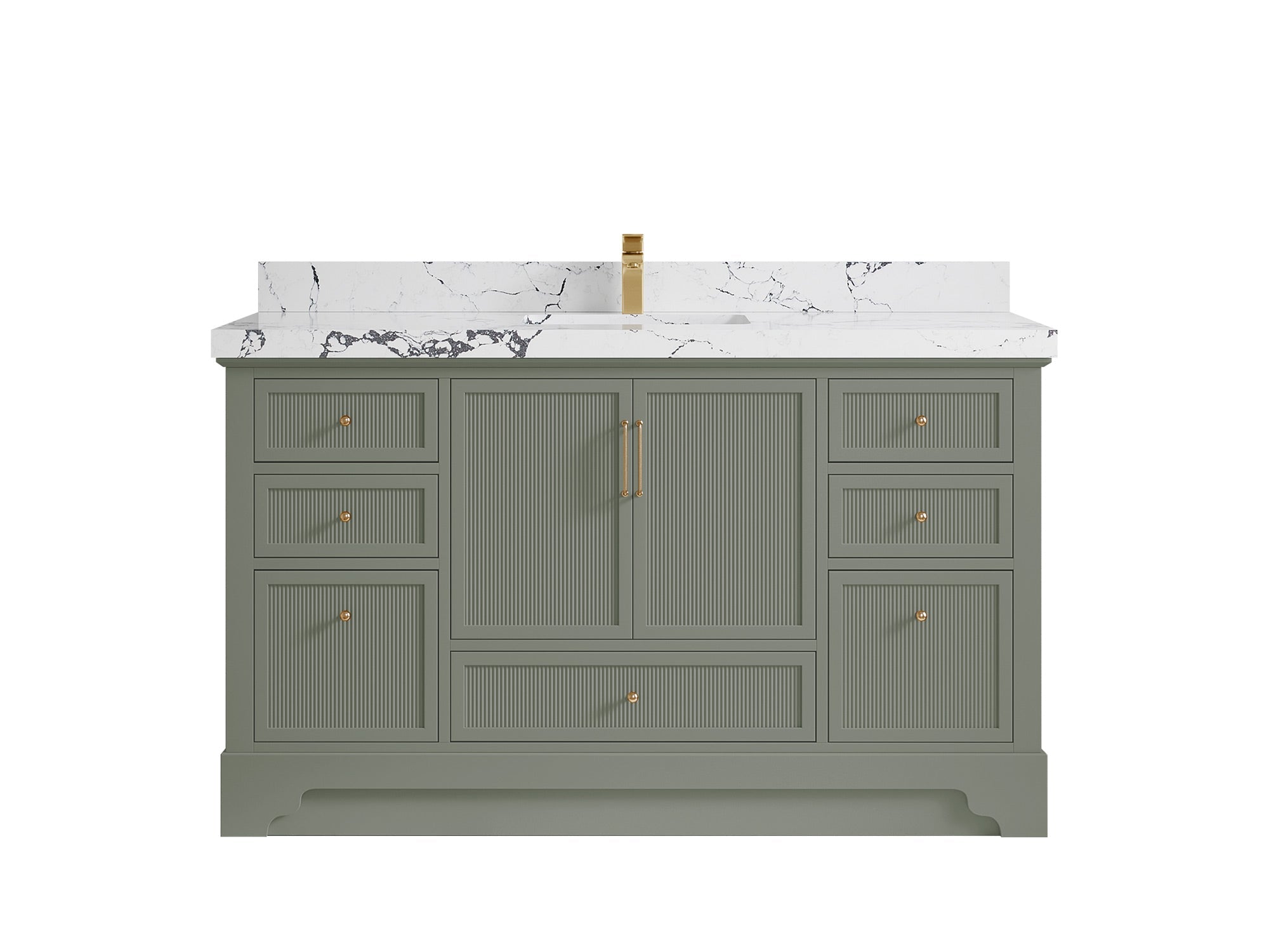 Alys 60 in. W x 22 in. D Single Sink Bathroom Vanity