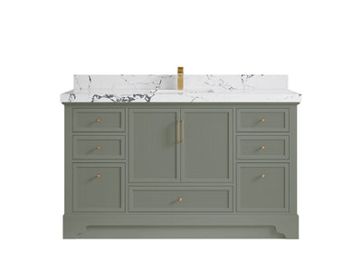 Alys 60 in. W x 22 in. D Single Sink Bathroom Vanity