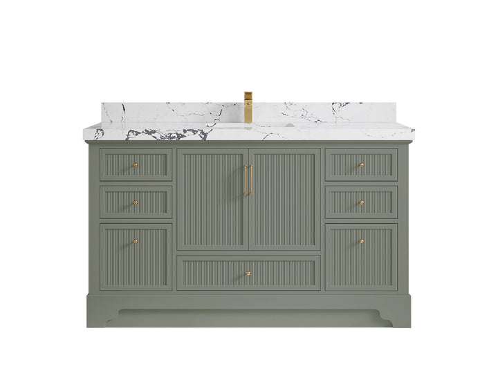 Alys 60 in. W x 22 in. D Single Sink Bathroom Vanity - photo 38