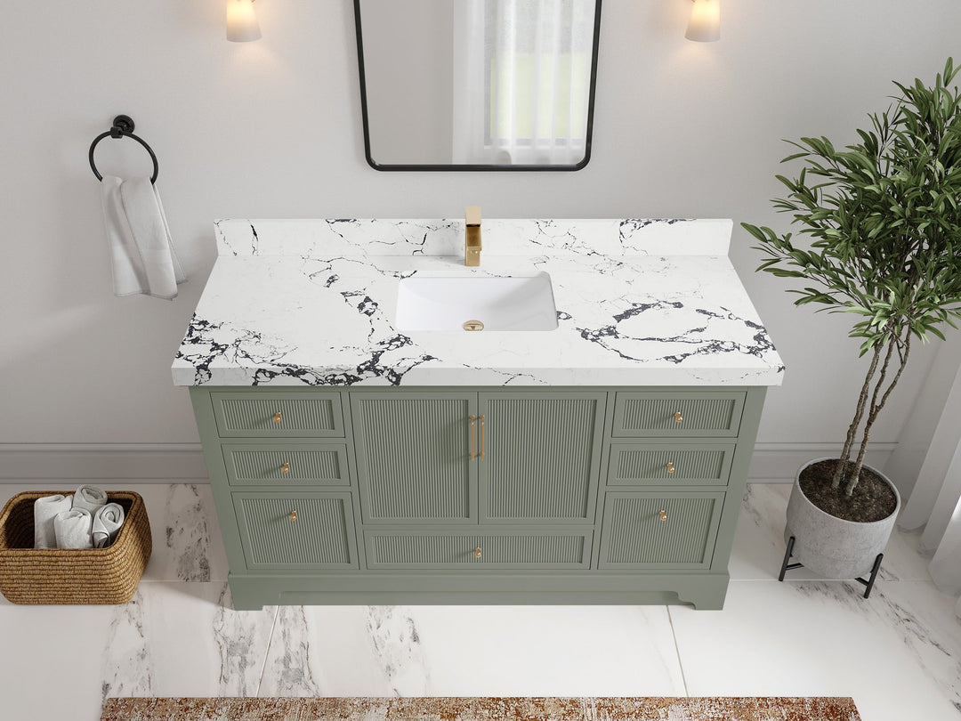 Alys 60 in. W x 22 in. D Single Sink Bathroom Vanity