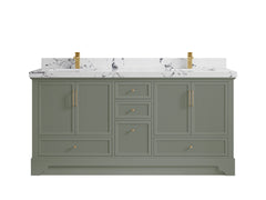 Alys 72 in. W x 22 in. D Double Sink Bathroom Vanity - photo 38