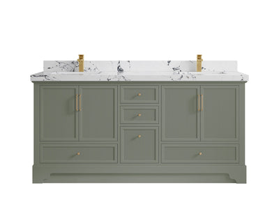 Alys 72 in. W x 22 in. D Double Sink Bathroom Vanity