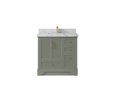 Alys 36 in. W x 22 in. D Center Sink Bathroom Vanity