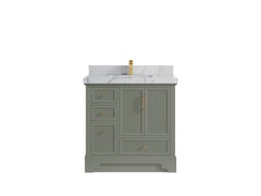 Alys 36 in. W x 22 in. D Center Sink Bathroom Vanity - photo 40