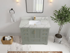 Alys 42 in. W x 22 in. D Single Sink Bathroom Vanity - photo 39