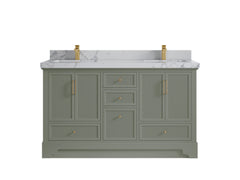 Alys 60 in. W x 22 in. D Double Sink Bathroom Vanity - photo 36
