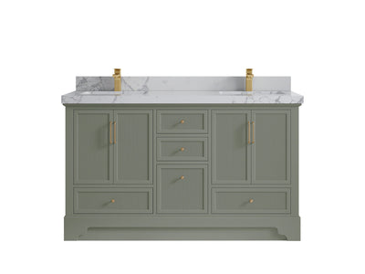 Alys 60 in. W x 22 in. D Double Sink Bathroom Vanity