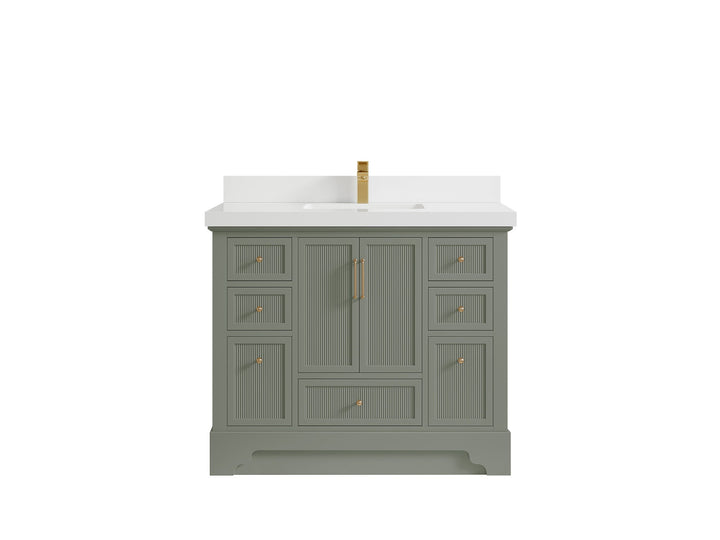 Alys 42 in. W x 22 in. D Single Sink Bathroom Vanity - photo 42