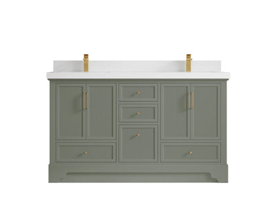 Alys 60 in. W x 22 in. D Double Sink Bathroom Vanity