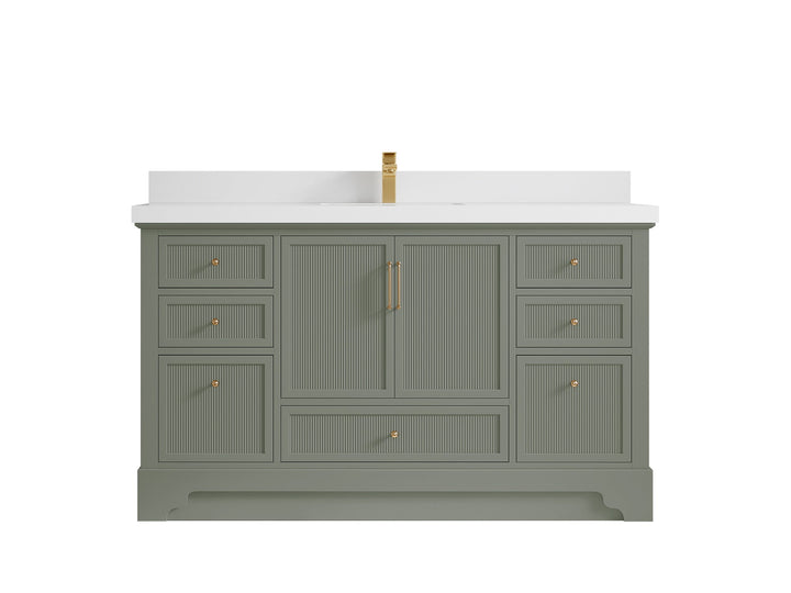 Alys 60 in. W x 22 in. D Single Sink Bathroom Vanity - photo 42