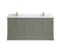 Alys 72 in. W x 22 in. D Double Sink Bathroom Vanity - photo 42