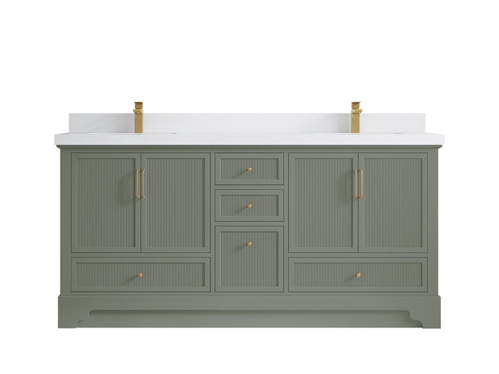 Alys 72 in. W x 22 in. D Double Sink Bathroom Vanity - photo 42