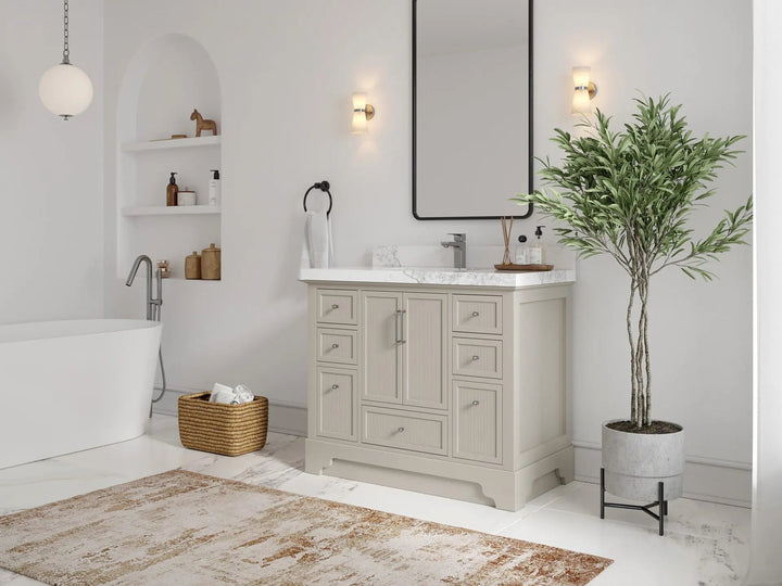 Alys 42 in. W x 22 in. D Single Sink Bathroom Vanity - photo 2
