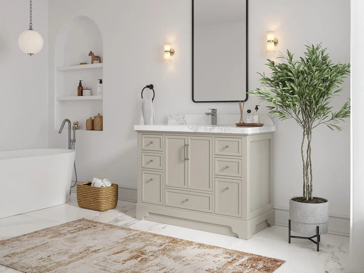 Alys 48 in. W x 22 in. D Single Sink Bathroom Vanity - photo 2