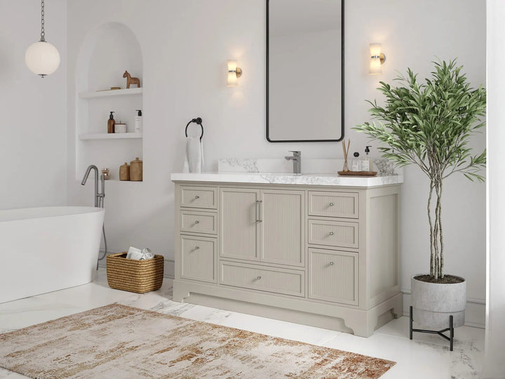 Alys 60 in. W x 22 in. D Single Sink Bathroom Vanity - photo 3
