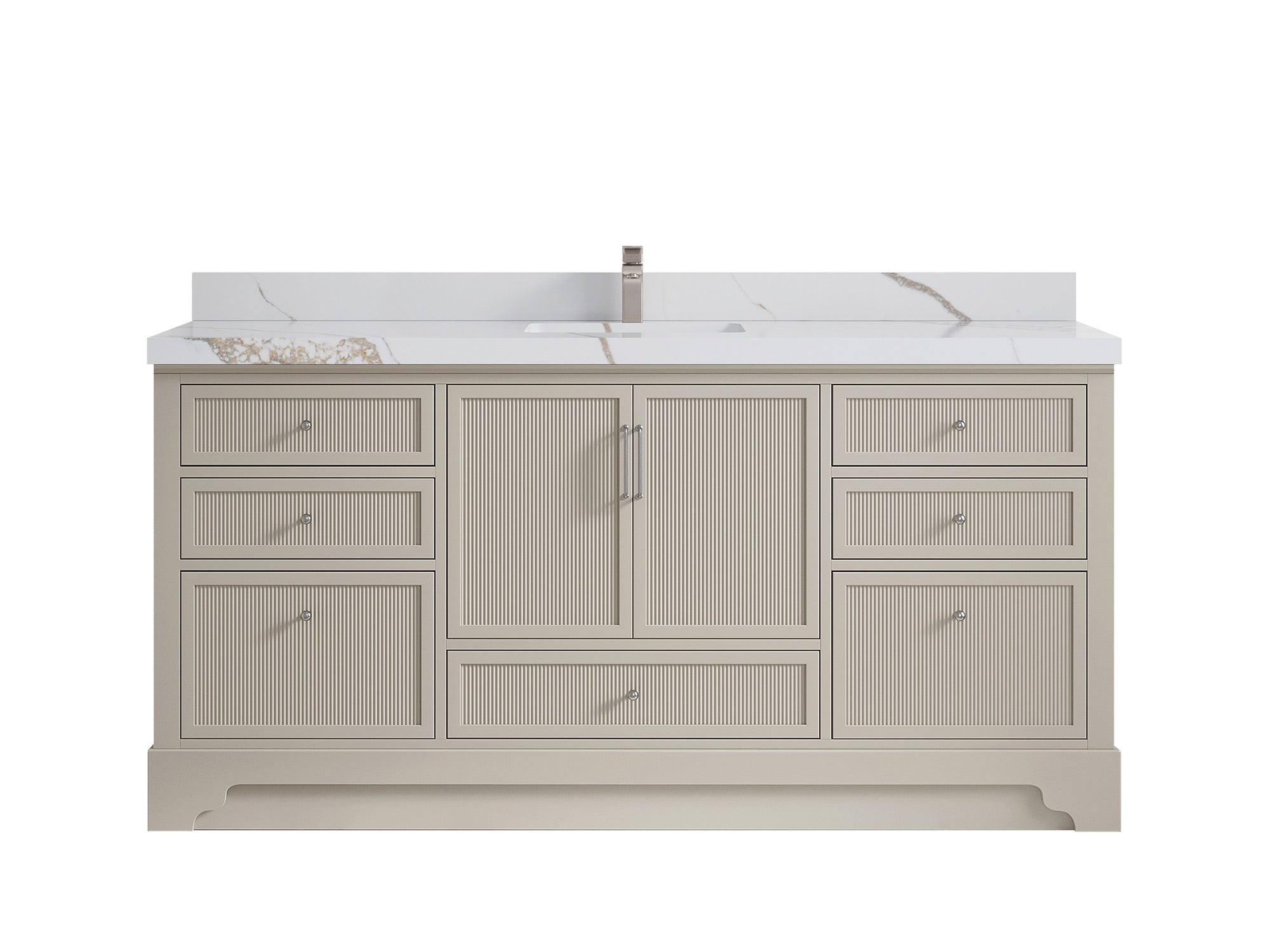 Alys 72 in. W x 22 in. D Single Sink Bathroom Vanity