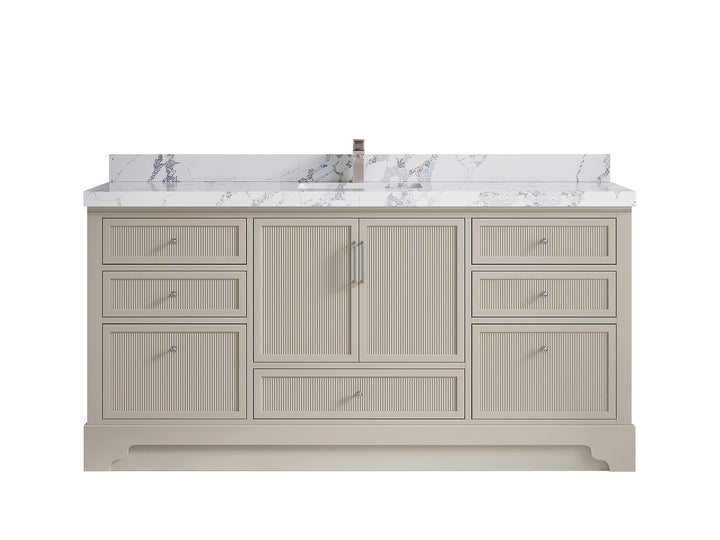 Alys 72 in. W x 22 in. D Single Sink Bathroom Vanity - photo 44