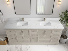 Alys 84 in. W x 22 in. D Double Sink Bathroom Vanity - photo 15